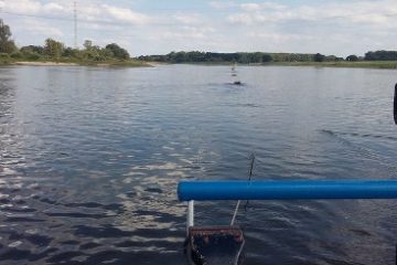 Bei Barby über die Elbe ins Saaletal