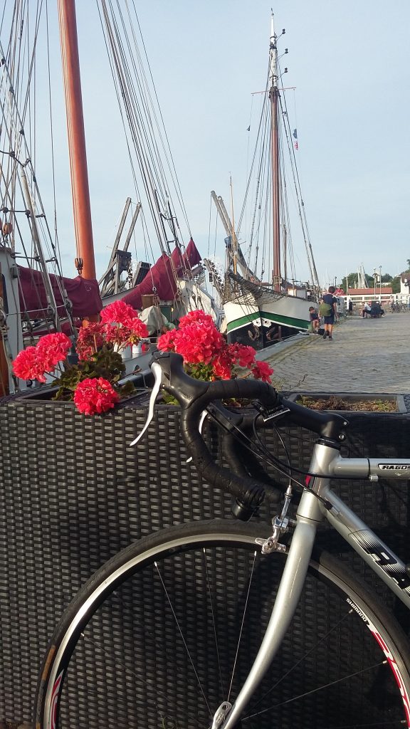 Mit dem Rad unterwegs